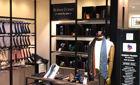 阪急メンズ東京にて、POP UP SHOPを開催中です。