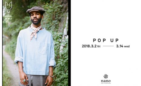 “NEWLY TIES(ニューリータイズ)”のPOP UP SHOP開催